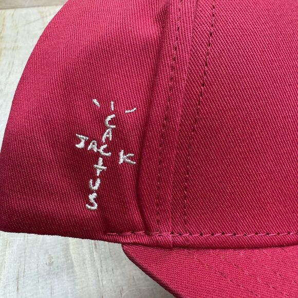 NEW Northeastern Huskies Travis Scott Cactus Jack Mitchell Ness Snapback Hat - Picture 4 of 11